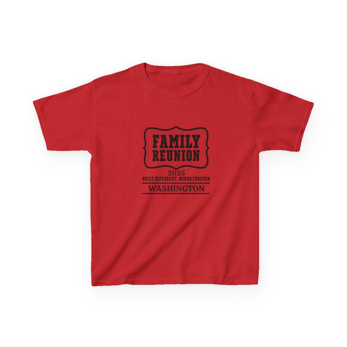 Built Different - Customizable Family Reunion T-Shirt