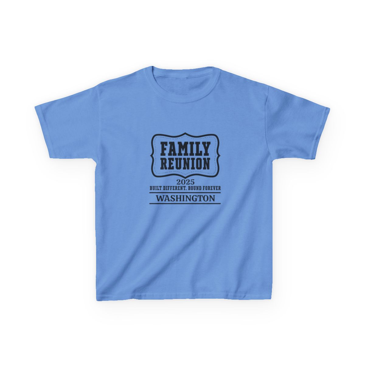 Built Different - Customizable Family Reunion T-Shirt