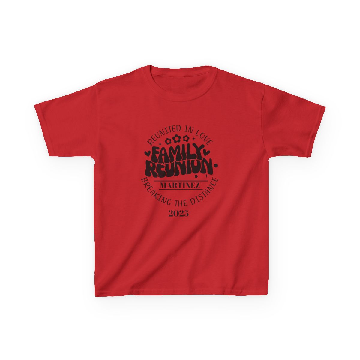 Reunited In Love - Customizable Family Reunion T-Shirt