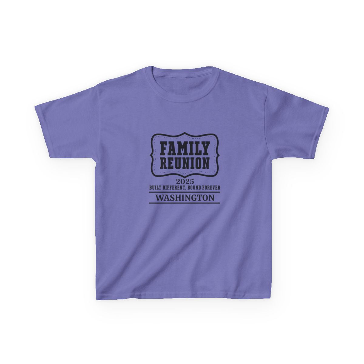 Built Different - Customizable Family Reunion T-Shirt