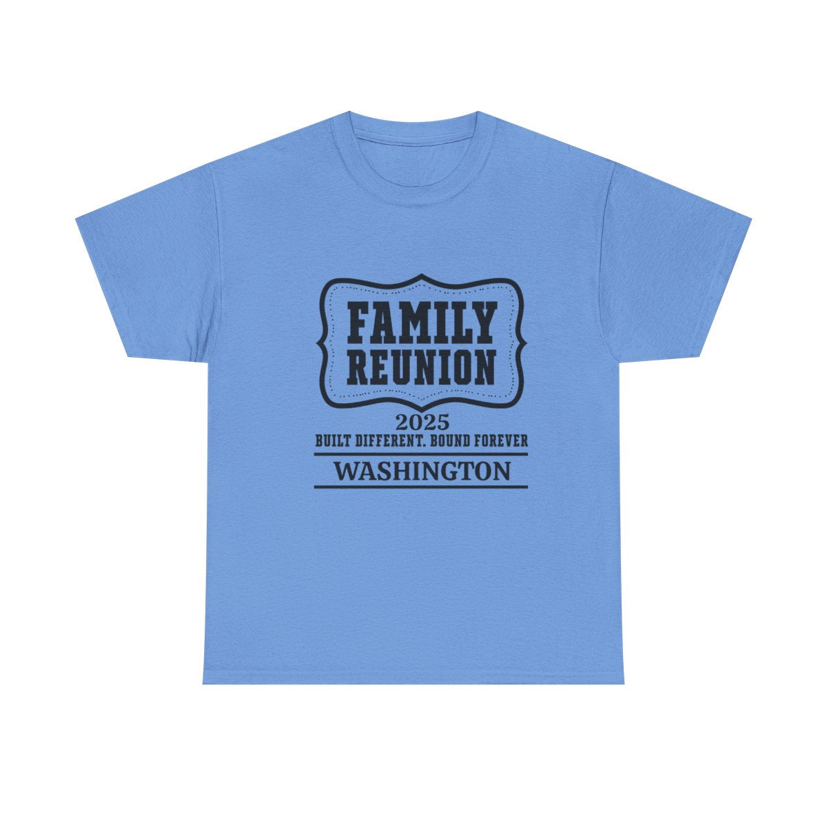 Built Different - Customizable Family Reunion T-Shirt
