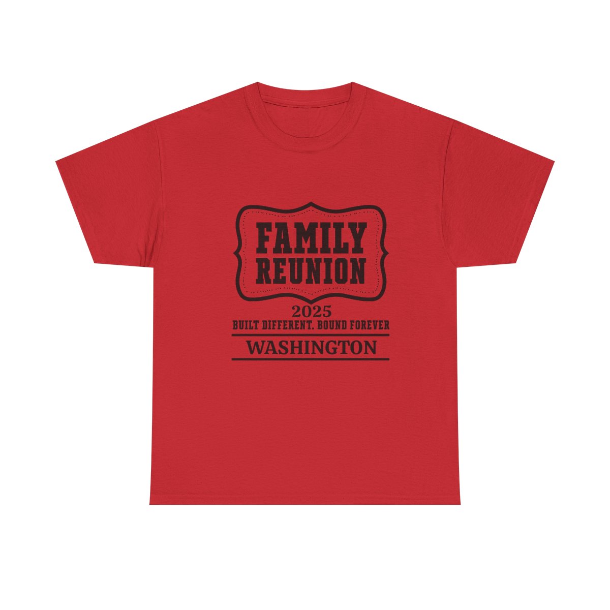 Built Different - Customizable Family Reunion T-Shirt