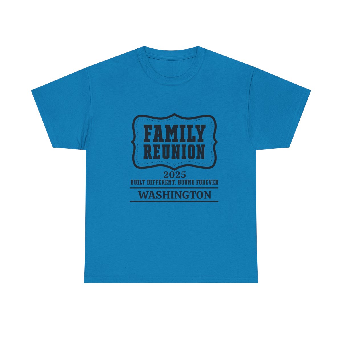 Built Different - Customizable Family Reunion T-Shirt