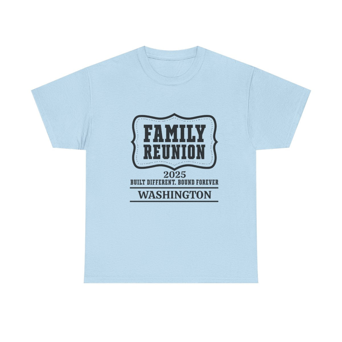 Built Different - Customizable Family Reunion T-Shirt