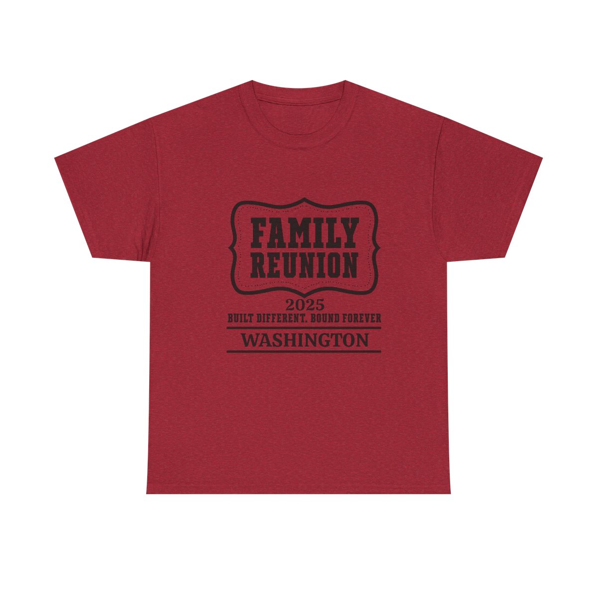 Built Different - Customizable Family Reunion T-Shirt