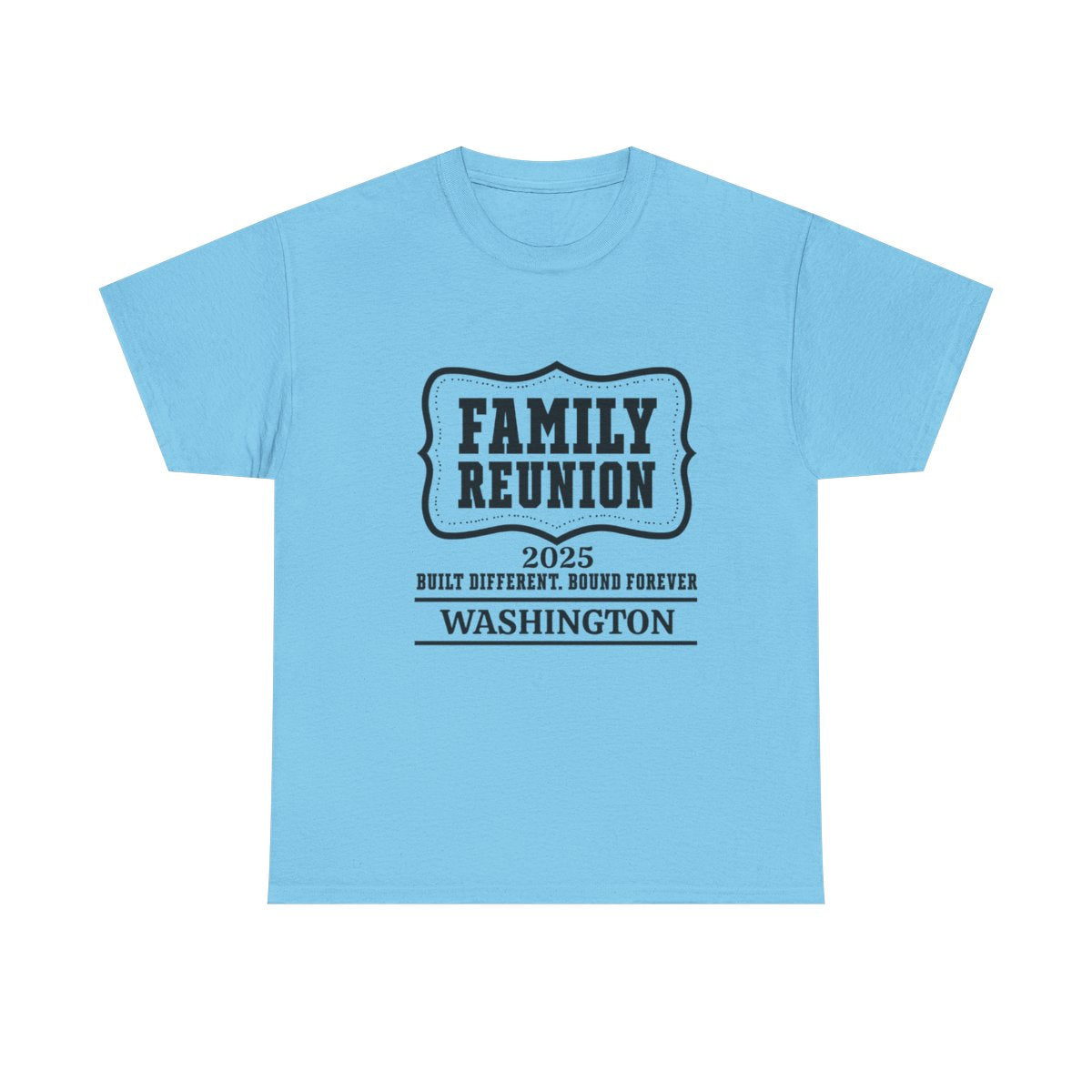 Built Different - Customizable Family Reunion T-Shirt
