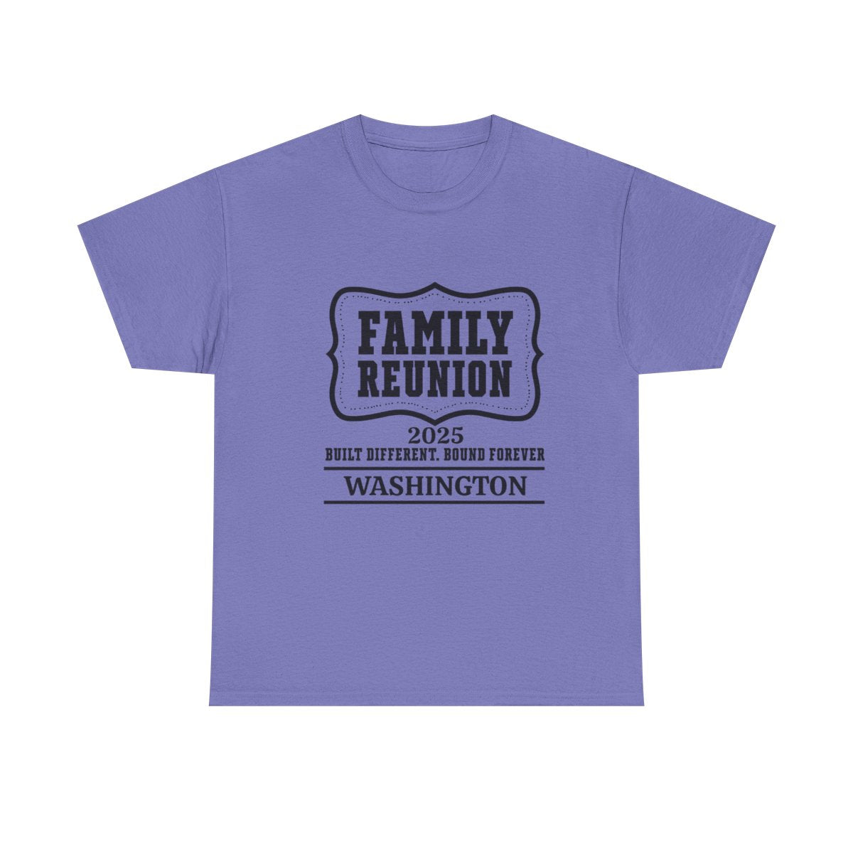 Built Different - Customizable Family Reunion T-Shirt