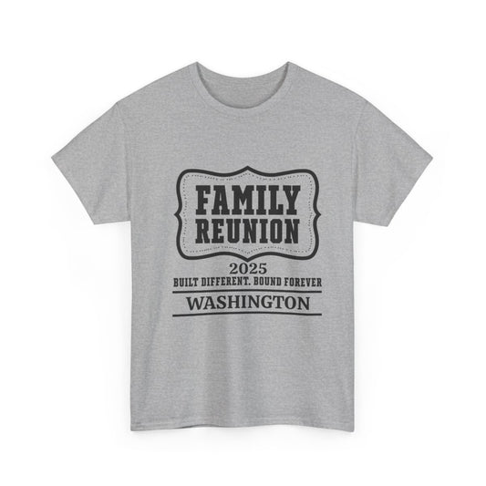 Built Different - Customizable Family Reunion T-Shirt