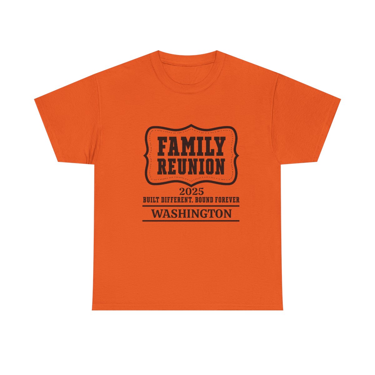 Built Different - Customizable Family Reunion T-Shirt