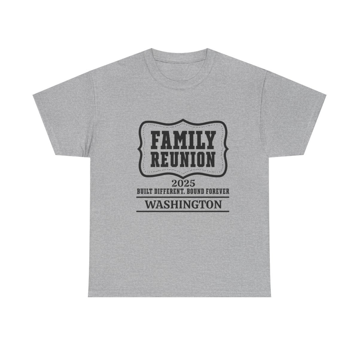 Built Different - Customizable Family Reunion T-Shirt