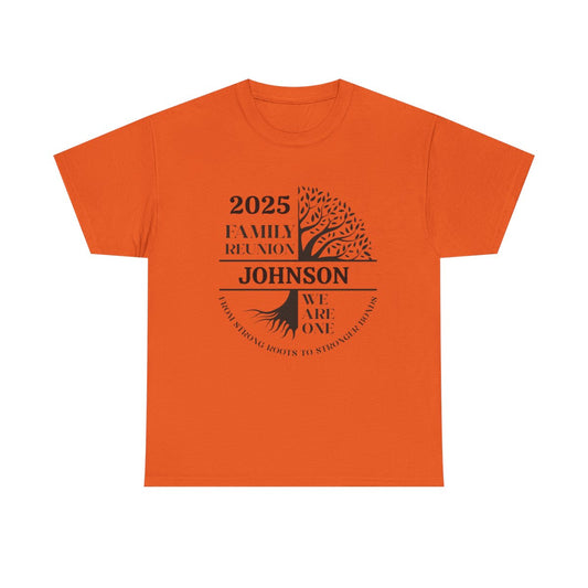 We Are One - Customizable Family Reunion T-Shirt