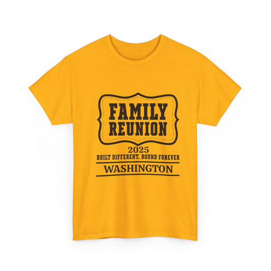 Built Different - Customizable Family Reunion T-Shirt